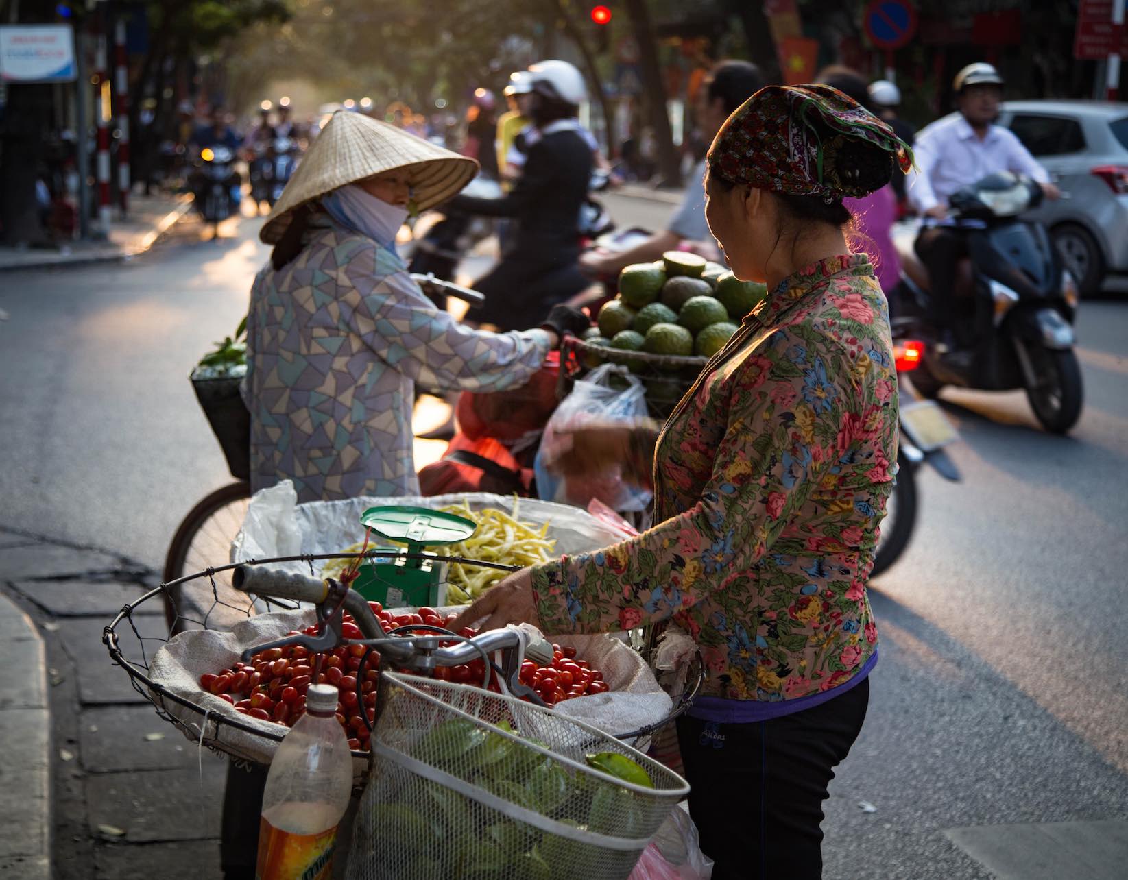 Hanoi-moments of yugen-Vietnamese woman