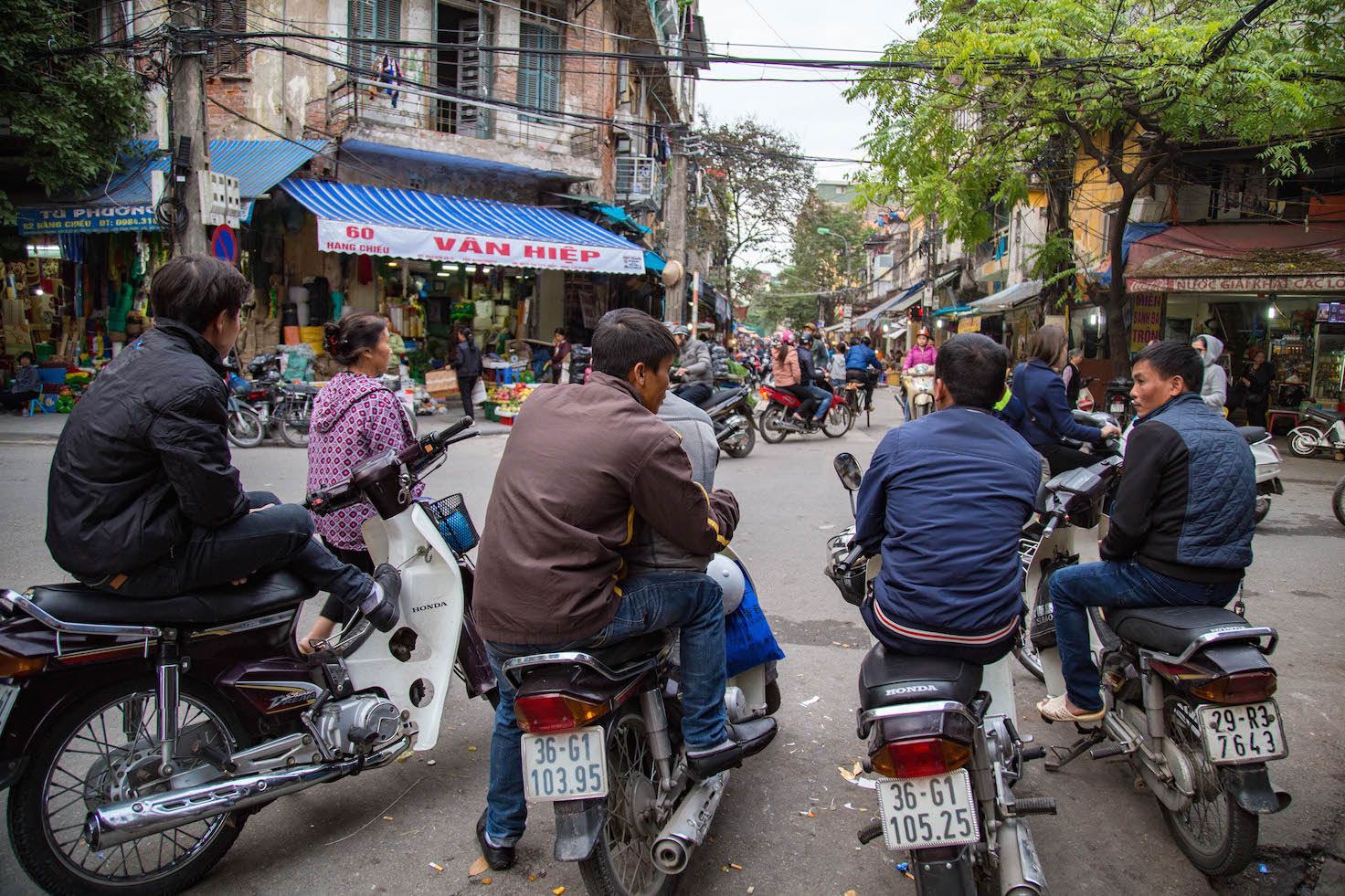 Hanoi-moments of yugen-Old Quarter Motorbikes