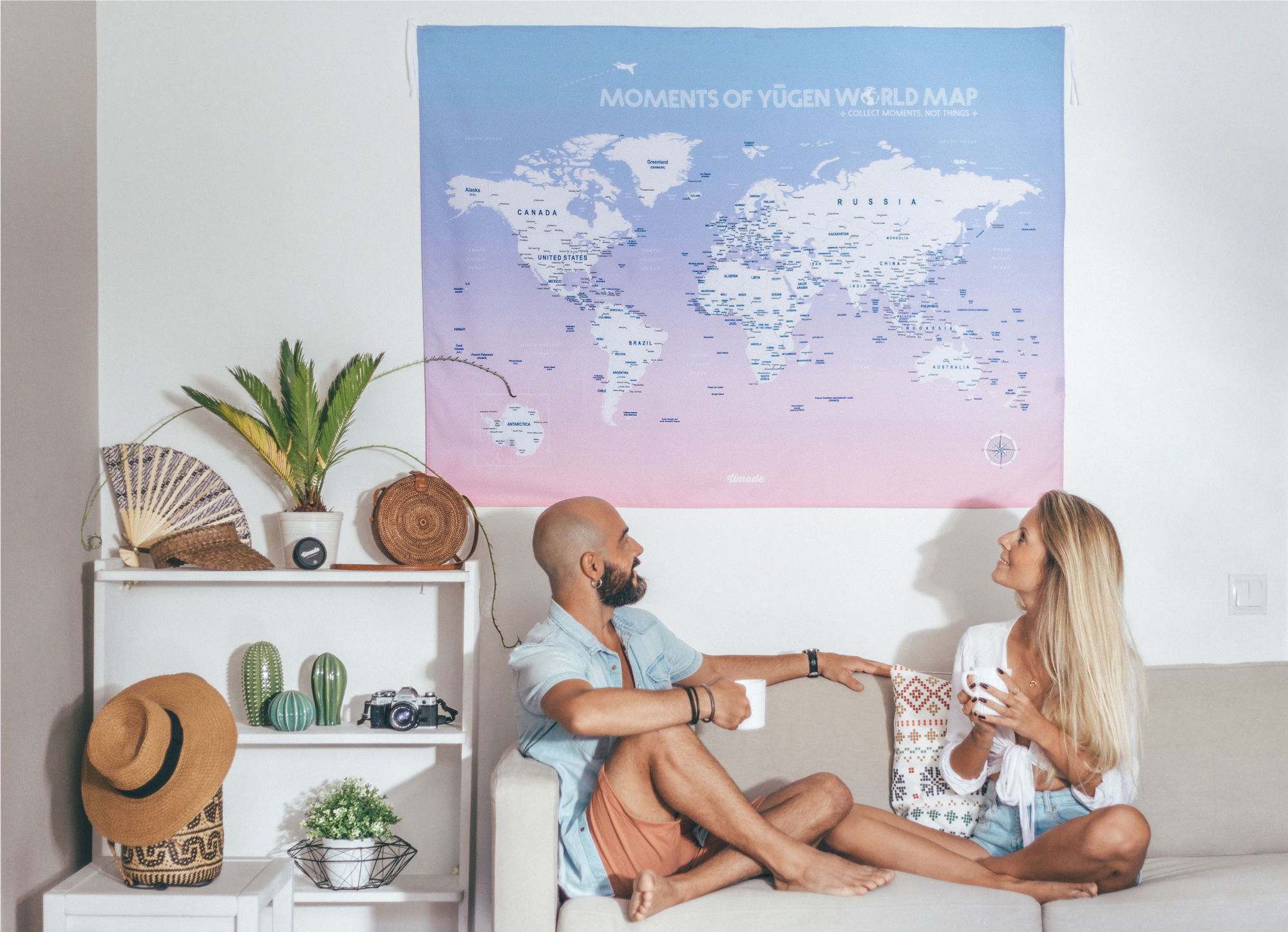 How UMade world map is helping us to plan our travels
